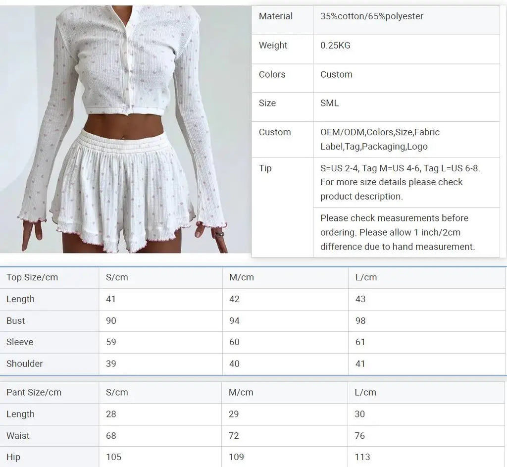 THE SANDRA PIJAMA SET